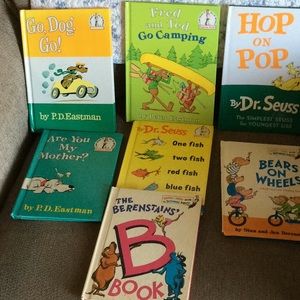 Set of seven Dr. Seuss Books